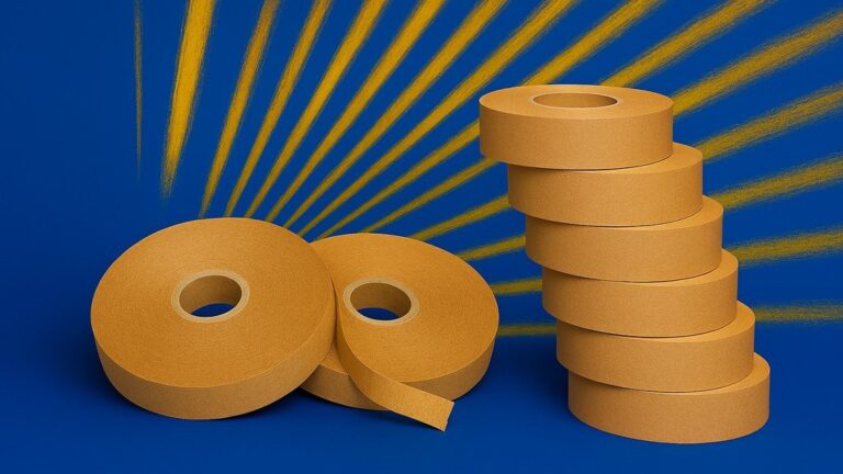 Taśma papierowa do uszczelniania worków